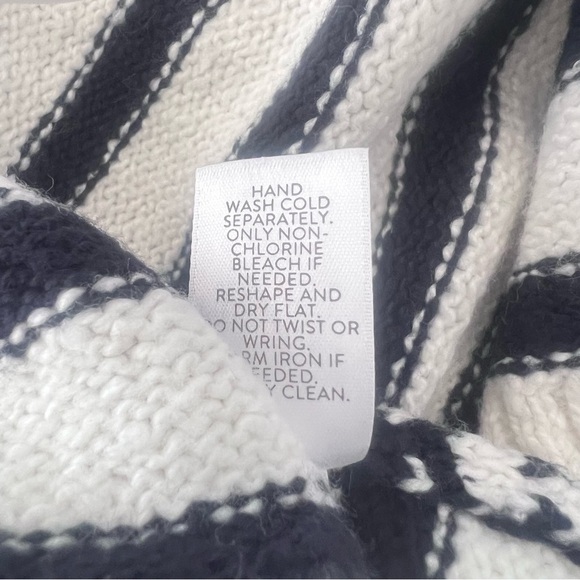 J. Jill Stripped Long Sleeve Cardigan Size XL - Picture 9 of 9